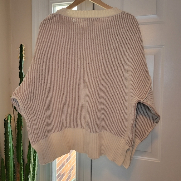 Altar''d State Cream/White Chenille Longsleeve Cozy Sweater, Size L - Picture 7 of 9